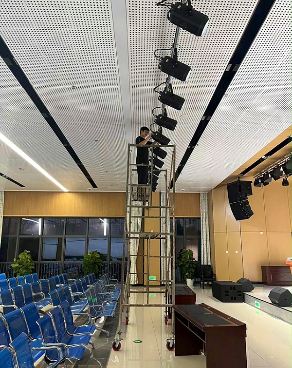 重庆市江津中医院报告厅舞台灯光与音响系统工程建设项目