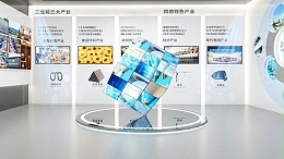 隆昌市城市展厅LED魔方屏工程纪实