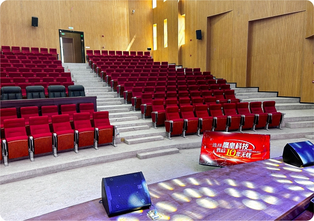 南充营山小桥中学多功能厅舞台灯光音响LED显示屏建设纪实